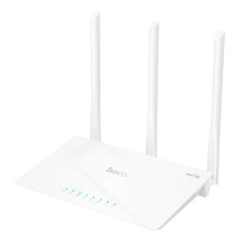 Belaidis maršrutizatorius Hoco WiFi4 HI30 baltas