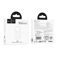 Lokatorius suderinamas su „Apple Find My Hoco E94“ perlo baltumo spalva