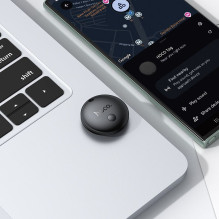 Lokatorius, suderinamas su „Google Find My Device“, Hoco E93A, juodas