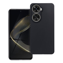 Huawei Nova 12SE dėklas, matinės juodos spalvos Huawei Nova 12SE dėklas, matinės juodos spalvos
