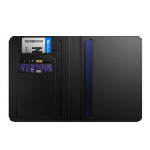 Locator compatible with Apple Find My Hoco passport cover E91G black