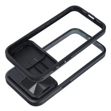Case for iPhone 15 PLUS Slider black Case for iPhone 15 PLUS Slider black