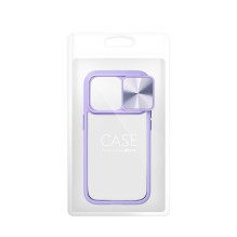 „iPhone 15 PLUS“ slankiklio dėklas, violetinis „iPhone 15 PLUS“ slankiklio dėklas, violetinis