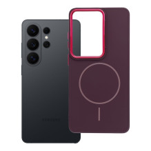 Case for Samsung S26 ULTRA Frame Mag Cover compatible with MagSafe purple Case for Samsung S26 ULTRA Frame Mag Cover compatible with MagSafe purple