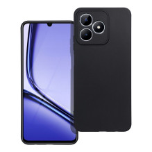Realme NOTE 50 dėklas, matinės juodos spalvos