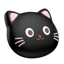 Lokatorius, suderinamas su „Apple Find My Hoco“ katės formos E91D, juodas
