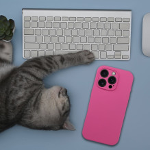 „iPhone 16“ silikoninis 2 mm dėklas, suderinamas su „MagSafe“, rožinis „iPhone 16“ silikoninis 2 mm dėklas, suderinamas su „MagSafe“, rožinis