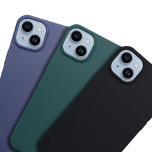 Realme NOTE 50 dėklas, matinės juodos spalvos