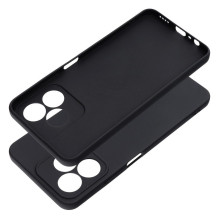 Realme NOTE 50 dėklas, matinės juodos spalvos