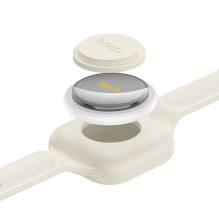 Locator compatible with Apple Find My Hoco E91E bracelet type gray