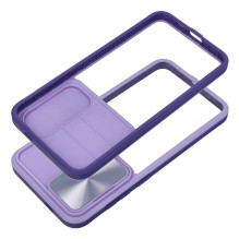 Samsung S24 PLUS Slider dėklas violetinis