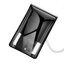 Vandeniui atsparus telefono dėklas Hoco BAG32, juodas