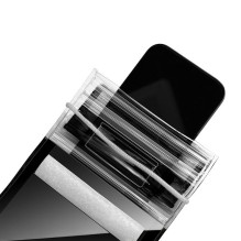 Vandeniui atsparus telefono dėklas Hoco BAG32, juodas