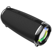 Belaidė kolonėlė LED 2 x 5W 6h Hoco HC2 juoda