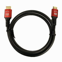 HDMI 2.1 kabelis 8K 60Hz / 4K 120Hz - itin didelės spartos, HDR, eARC, VRR, 48Gbps 1 m, juodas