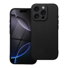 iPhone 16 PRO dėklas, matinės juodos spalvos iPhone 16 PRO dėklas, matinės juodos spalvos