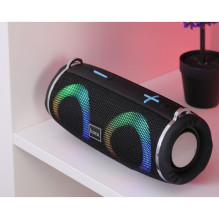 Belaidė kolonėlė LED 2 x 5W 2h Hoco HC12 juoda