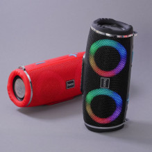 Belaidė kolonėlė LED 2 x 5W 2h Hoco HC12 juoda
