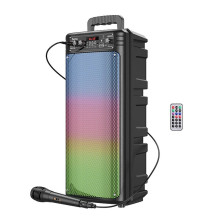 „Bluetooth“ garsiakalbių sistema 2 x 10 W 3 val. „Hoco BS52“ juoda
