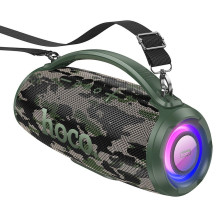 Belaidė kolonėlė LED 2 x 20W 4h Hoco HA4 kamufliažinė žalia