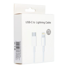 C tipo laidas į „Lightning“ PD 3A 27W C291 BOX 1 m baltas C tipo laidas į „Lightning“ PD 3A 27W C291 BOX 1 m baltas