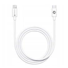 Cable USB C to Lightning Forcell F-Energy PD 27W Tube 1 m C291 white Cable USB C to Lightning Forcell F-Energy PD 27W Tube 1 m C291 white