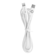 Cable USB C to Lightning Forcell F-Energy PD 27W Tube 1 m C291 white Cable USB C to Lightning Forcell F-Energy PD 27W Tube 1 m C291 white
