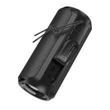 Belaidė kolonėlė 2 x 8W 2h Hoco HC27 juoda