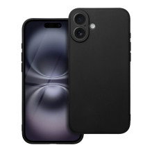 iPhone 16 PLUS dėklas matinės juodos spalvos