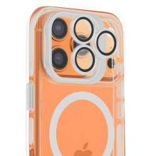 „iPhone 14“ dėklas, suderinamas su „MagSafe“ ir „Lens Mag Cover“, baltas