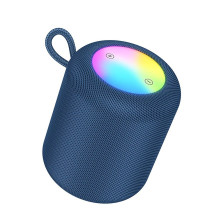 Belaidė kolonėlė LED 5W 3h Hoco HC30 mėlyna Belaidė kolonėlė LED 5W 3h Hoco HC30 mėlyna