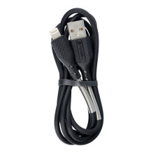 USB A tipo į „Lightning“ tipo laidas „Forcell F-Energy“ 2,4A 12W anglies pluošto, 1 m, CB-01A, juodas USB A tipo į „Lightning“ tipo laidas „Forcell F-Energy“ 2,4A 12W anglies pluošto, 1 m, CB-01A, juodas