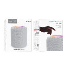 Wireless speaker LED 5W 3h Hoco HC30 grey