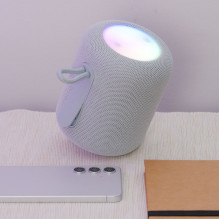 Wireless speaker LED 5W 3h Hoco HC30 grey