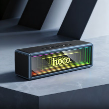 „Bluetooth“ garsiakalbis, 2 x 10 W, 5 val., Hoco HC40, juodas
