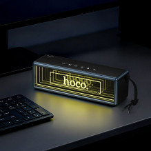 „Bluetooth“ garsiakalbis, 2 x 10 W, 5 val., Hoco HC40, juodas