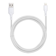 USB A tipo laidas su „Lightning“ jungtimi, mėlynas, žvaigždės formos, 2,4A, 1 m, DC-001AL2.4, baltas USB A tipo laidas su „Lightning“ jungtimi, mėlynas, žvaigždės formos, 2,4A, 1 m, DC-001AL2.4, baltas