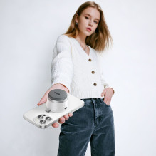 Speaker bluetooth 3W 3h Hoco with built-in magnet block HC43 white