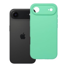 Case for iPhone 17 AIR Silicone 2mm compatible with MagSafe mint