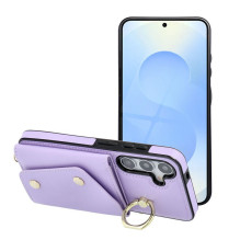 Case for Samsung S25 EDGE Wonder with wallet lilac Case for Samsung S25 EDGE Wonder with wallet lilac