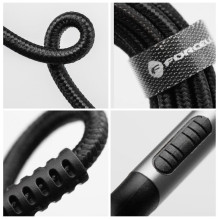 Cable USB C to Lightning Forcell F-Energy PD 3A 27W Cafule 3 m C259 black Cable USB C to Lightning Forcell F-Energy PD 3A 27W Cafule 3 m C259 black