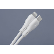 Cable USB C do Lightning Blue Star 2,4A 27W ECO 1 m PJ72-18-3 white