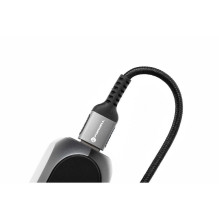 Cable USB A to Lightning Forcell F-Energy 2,4A 12W Cafule 0,25 m C257 black Cable USB A to Lightning Forcell F-Energy 2,4A 12W Cafule 0,25 m C257 black