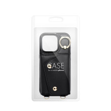 Case for iPhone 12 / 12 PRO Wonder with wallet black Case for iPhone 12 / 12 PRO Wonder with wallet black