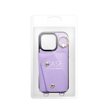 Case for iPhone 12 / 12 PRO Wonder with wallet lilac Case for iPhone 12 / 12 PRO Wonder with wallet lilac