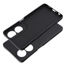 Oppo A60 dėklas matinės juodos spalvos
