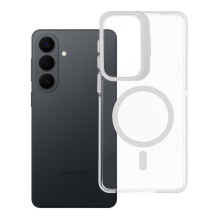 Case for Samsung S26 PLUS Lens Mag Cover compatible with MagSafe white Case for Samsung S26 PLUS Lens Mag Cover compatible with MagSafe white