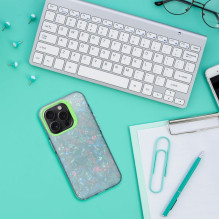 Case for iPhone 16 PLUS Tutti Frutti green