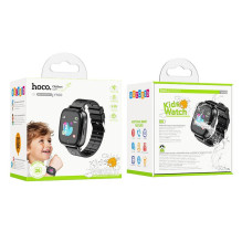 Išmanusis laikrodis vaikams Hoco 1,44" 2G su skambinimo funkcija Y100 juodas
