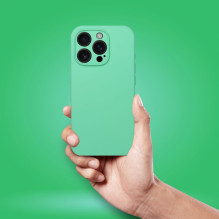 Case for iPhone 16 PLUS Silicone 2mm compatible with MagSafe mint